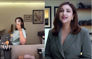 Parineeti Chopra shares makeup room selfie before shoot | Parineeti Chopra shares makeup room selfie before shoot Parineeti Chopra shares makeup room selfie before shoot | Parineeti Chopra shares makeup room selfie before shoot