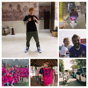 Ed Sheeran's India tour includes everything from high fiving strangers to bike ride with Arijit Singh | Ed Sheeran's India tour includes everything from high fiving strangers to bike ride with Arijit Singh Ed Sheeran's India tour includes everything from high fiving strangers to bike ride with Arijit Singh | Ed Sheeran's India tour includes everything from high fiving strangers to bike ride with Arijit Singh