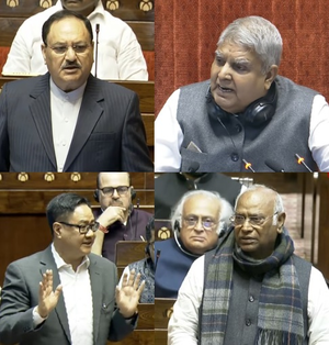Kharge calls Waqf JPC report 'unconstitutional'; Centre says Opposition misleading issue | Kharge calls Waqf JPC report 'unconstitutional'; Centre says Opposition misleading issue Kharge calls Waqf JPC report 'unconstitutional'; Centre says Opposition misleading issue | Kharge calls Waqf JPC report 'unconstitutional'; Centre says Opposition misleading issue