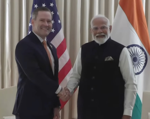 US NSA Waltz calls on PM Modi in Washington | US NSA Waltz calls on PM Modi in Washington US NSA Waltz calls on PM Modi in Washington | US NSA Waltz calls on PM Modi in Washington