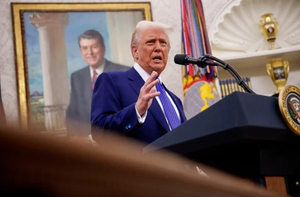 Trump unveils plan for 'fair, reciprocal' tariffs, but does not immediately impose any | Trump unveils plan for 'fair, reciprocal' tariffs, but does not immediately impose any Trump unveils plan for 'fair, reciprocal' tariffs, but does not immediately impose any | Trump unveils plan for 'fair, reciprocal' tariffs, but does not immediately impose any