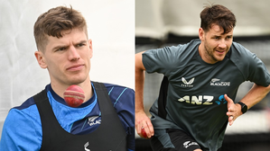Champions Trophy: NZ pacer Sears ruled out with hamstring injury, Duffy named replacement | Champions Trophy: NZ pacer Sears ruled out with hamstring injury, Duffy named replacement Champions Trophy: NZ pacer Sears ruled out with hamstring injury, Duffy named replacement | Champions Trophy: NZ pacer Sears ruled out with hamstring injury, Duffy named replacement