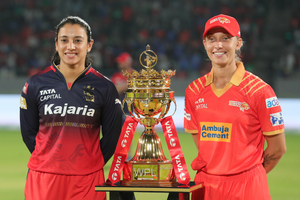 WPL 2025: Defending champs RCB elect to field against GG in opener | WPL 2025: Defending champs RCB elect to field against GG in opener WPL 2025: Defending champs RCB elect to field against GG in opener | WPL 2025: Defending champs RCB elect to field against GG in opener