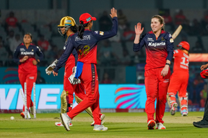 WPL 2025: Richa, Kanika script comeback as RCB begin title defense with 6-wicket win | WPL 2025: Richa, Kanika script comeback as RCB begin title defense with 6-wicket win WPL 2025: Richa, Kanika script comeback as RCB begin title defense with 6-wicket win | WPL 2025: Richa, Kanika script comeback as RCB begin title defense with 6-wicket win