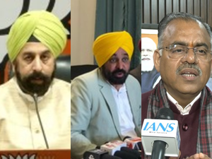 BJP slams CM Mann’s claims of ‘defaming Punjab’ over flights with deported Indians landing in Amritsar | BJP slams CM Mann’s claims of ‘defaming Punjab’ over flights with deported Indians landing in Amritsar BJP slams CM Mann’s claims of ‘defaming Punjab’ over flights with deported Indians landing in Amritsar | BJP slams CM Mann’s claims of ‘defaming Punjab’ over flights with deported Indians landing in Amritsar