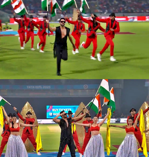 Ayushmann Khurrana sings 'Maa Tujhhe Salaam' at the opening night of Women’s Premier League | Ayushmann Khurrana sings 'Maa Tujhhe Salaam' at the opening night of Women’s Premier League Ayushmann Khurrana sings 'Maa Tujhhe Salaam' at the opening night of Women’s Premier League | Ayushmann Khurrana sings 'Maa Tujhhe Salaam' at the opening night of Women’s Premier League