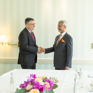 S Jaishankar meets Israel FM Saar in Munich; discuss bilateral ties, West Asia situation | S Jaishankar meets Israel FM Saar in Munich; discuss bilateral ties, West Asia situation