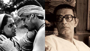 Om Puri, Smita Patil and Satyajit Ray's iconic jamming on ‘Sadgati’ spells cinematic brilliance | Om Puri, Smita Patil and Satyajit Ray's iconic jamming on ‘Sadgati’ spells cinematic brilliance