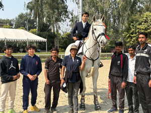 Tejas Dhingra retains national championship title at NEC Show Jumping 2024-25 | Tejas Dhingra retains national championship title at NEC Show Jumping 2024-25 Tejas Dhingra retains national championship title at NEC Show Jumping 2024-25 | Tejas Dhingra retains national championship title at NEC Show Jumping 2024-25