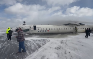 All 80 onboard have miraculous escape as jet crashes, flips over in Toronto | All 80 onboard have miraculous escape as jet crashes, flips over in Toronto All 80 onboard have miraculous escape as jet crashes, flips over in Toronto | All 80 onboard have miraculous escape as jet crashes, flips over in Toronto