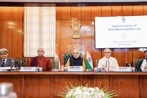 Full implementation of new criminal laws to be ensured in J&K by April: HM Shah | Full implementation of new criminal laws to be ensured in J&K by April: HM Shah Full implementation of new criminal laws to be ensured in J&K by April: HM Shah | Full implementation of new criminal laws to be ensured in J&K by April: HM Shah