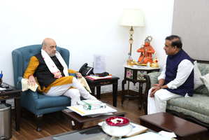 Advantage Assam: CM Sarma meets Union Home Minister Amit Shah | Advantage Assam: CM Sarma meets Union Home Minister Amit Shah Advantage Assam: CM Sarma meets Union Home Minister Amit Shah | Advantage Assam: CM Sarma meets Union Home Minister Amit Shah