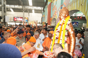 ‘Return of Swami Vivekananda’: Eastern Railway celebrates Kolkata Pratyavartan Diwas | ‘Return of Swami Vivekananda’: Eastern Railway celebrates Kolkata Pratyavartan Diwas ‘Return of Swami Vivekananda’: Eastern Railway celebrates Kolkata Pratyavartan Diwas | ‘Return of Swami Vivekananda’: Eastern Railway celebrates Kolkata Pratyavartan Diwas