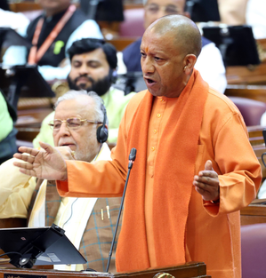 Misleading claims on Mahakumbh an affront to 56 crore devotees: CM Yogi in UP Assembly | Misleading claims on Mahakumbh an affront to 56 crore devotees: CM Yogi in UP Assembly Misleading claims on Mahakumbh an affront to 56 crore devotees: CM Yogi in UP Assembly | Misleading claims on Mahakumbh an affront to 56 crore devotees: CM Yogi in UP Assembly