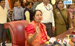 After assuming office, CM Rekha Gupta reiterates commitment to mission ‘Viksit Delhi’ | After assuming office, CM Rekha Gupta reiterates commitment to mission ‘Viksit Delhi’ After assuming office, CM Rekha Gupta reiterates commitment to mission ‘Viksit Delhi’ | After assuming office, CM Rekha Gupta reiterates commitment to mission ‘Viksit Delhi’