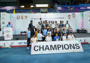 Haryana reigns supreme in National Paralympic Athletics Championship | Haryana reigns supreme in National Paralympic Athletics Championship Haryana reigns supreme in National Paralympic Athletics Championship | Haryana reigns supreme in National Paralympic Athletics Championship