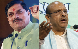 MP CM Mohan Yadav greets Vijender Gupta, new Speaker of Delhi Assembly | MP CM Mohan Yadav greets Vijender Gupta, new Speaker of Delhi Assembly MP CM Mohan Yadav greets Vijender Gupta, new Speaker of Delhi Assembly | MP CM Mohan Yadav greets Vijender Gupta, new Speaker of Delhi Assembly