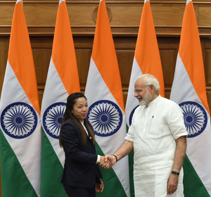 Mirabai Chanu joins PM Modi's 'fight against obesity,' further nominates Sindhu, Gukesh, Paes and others | Mirabai Chanu joins PM Modi's 'fight against obesity,' further nominates Sindhu, Gukesh, Paes and others Mirabai Chanu joins PM Modi's 'fight against obesity,' further nominates Sindhu, Gukesh, Paes and others | Mirabai Chanu joins PM Modi's 'fight against obesity,' further nominates Sindhu, Gukesh, Paes and others