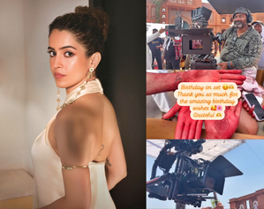 Sanya Malhotra spends her working birthday on sets of 'Sunny Sanskari Ki Tulsi Kumari' | Sanya Malhotra spends her working birthday on sets of 'Sunny Sanskari Ki Tulsi Kumari' Sanya Malhotra spends her working birthday on sets of 'Sunny Sanskari Ki Tulsi Kumari' | Sanya Malhotra spends her working birthday on sets of 'Sunny Sanskari Ki Tulsi Kumari'