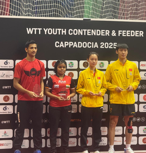 WTT Feeder Cappadocia 2025: Poymantee Baisya bags silver in mixed doubles | WTT Feeder Cappadocia 2025: Poymantee Baisya bags silver in mixed doubles WTT Feeder Cappadocia 2025: Poymantee Baisya bags silver in mixed doubles | WTT Feeder Cappadocia 2025: Poymantee Baisya bags silver in mixed doubles