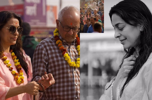 Juhi Chawla takes divine dip at Maha Kumbh: A journey of faith | Juhi Chawla takes divine dip at Maha Kumbh: A journey of faith Juhi Chawla takes divine dip at Maha Kumbh: A journey of faith | Juhi Chawla takes divine dip at Maha Kumbh: A journey of faith