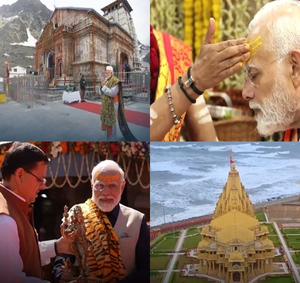 From Kedarnath to Kashi Vishwanath PM Modi's devotion to Lord Shiva reflects in major restoration works | From Kedarnath to Kashi Vishwanath PM Modi's devotion to Lord Shiva reflects in major restoration works From Kedarnath to Kashi Vishwanath PM Modi's devotion to Lord Shiva reflects in major restoration works | From Kedarnath to Kashi Vishwanath PM Modi's devotion to Lord Shiva reflects in major restoration works