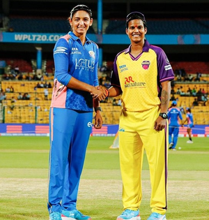 WPL 2025: Jintimani comes in as MI win toss and elect to bowl first against unchanged UPW | WPL 2025: Jintimani comes in as MI win toss and elect to bowl first against unchanged UPW WPL 2025: Jintimani comes in as MI win toss and elect to bowl first against unchanged UPW | WPL 2025: Jintimani comes in as MI win toss and elect to bowl first against unchanged UPW
