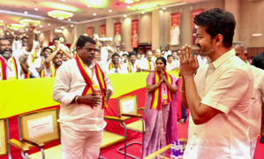 Actor-politician Vijay revises statewide tour; TVK to cover more TN districts right into 2026 | Actor-politician Vijay revises statewide tour; TVK to cover more TN districts right into 2026