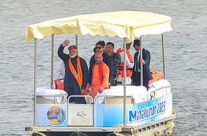 Your guidance, good wishes always provide new energy: CM Yogi thanks PM Modi for successful Maha Kumbh | Your guidance, good wishes always provide new energy: CM Yogi thanks PM Modi for successful Maha Kumbh Your guidance, good wishes always provide new energy: CM Yogi thanks PM Modi for successful Maha Kumbh | Your guidance, good wishes always provide new energy: CM Yogi thanks PM Modi for successful Maha Kumbh