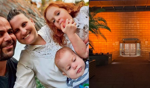 Israeli Embassy in New Delhi turns orange in tribute to Bibas family | Israeli Embassy in New Delhi turns orange in tribute to Bibas family Israeli Embassy in New Delhi turns orange in tribute to Bibas family | Israeli Embassy in New Delhi turns orange in tribute to Bibas family