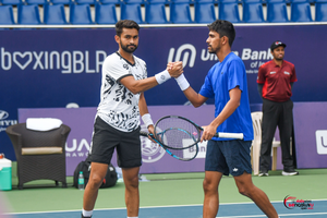 Bengaluru Open: Unseeded Indian pair Banthia-Somani storm into doubles semifinals | Bengaluru Open: Unseeded Indian pair Banthia-Somani storm into doubles semifinals
