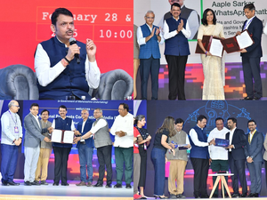 Technology is the pillar for a trillion-dollar economy, CM Fadnavis | Technology is the pillar for a trillion-dollar economy, CM Fadnavis Technology is the pillar for a trillion-dollar economy, CM Fadnavis | Technology is the pillar for a trillion-dollar economy, CM Fadnavis