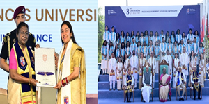 Robust forensic system will instil fear among criminals: President Murmu at NFSU convocation | Robust forensic system will instil fear among criminals: President Murmu at NFSU convocation Robust forensic system will instil fear among criminals: President Murmu at NFSU convocation | Robust forensic system will instil fear among criminals: President Murmu at NFSU convocation