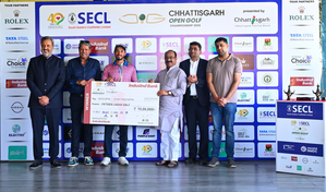 Chhattisgarh Open golf: Shaurya Bhattacharya shoots 63 for resounding five-shot win | Chhattisgarh Open golf: Shaurya Bhattacharya shoots 63 for resounding five-shot win