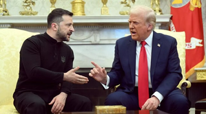 Democrats criticise Trump for public showdown with Zelensky | Democrats criticise Trump for public showdown with Zelensky Democrats criticise Trump for public showdown with Zelensky | Democrats criticise Trump for public showdown with Zelensky