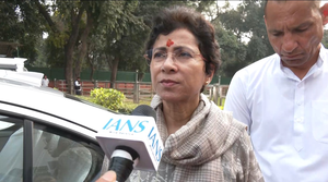 Delhi: Kumari Selja alleges BJP-AAP deal to suppress CAG report | Delhi: Kumari Selja alleges BJP-AAP deal to suppress CAG report Delhi: Kumari Selja alleges BJP-AAP deal to suppress CAG report | Delhi: Kumari Selja alleges BJP-AAP deal to suppress CAG report