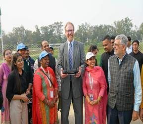 MIT’s Jonathan Fleming meets Namo Drone Didis, hails women empowerment in India | MIT’s Jonathan Fleming meets Namo Drone Didis, hails women empowerment in India MIT’s Jonathan Fleming meets Namo Drone Didis, hails women empowerment in India | MIT’s Jonathan Fleming meets Namo Drone Didis, hails women empowerment in India