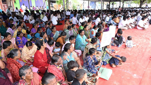 TN fishermen's arrest by Lankan Navy: Families continue indefinite hunger strike | TN fishermen's arrest by Lankan Navy: Families continue indefinite hunger strike TN fishermen's arrest by Lankan Navy: Families continue indefinite hunger strike | TN fishermen's arrest by Lankan Navy: Families continue indefinite hunger strike