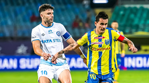 ISL 2024-25: Kerala Blasters out of playoffs race after 1-1 draw with Jamshedpur FC | ISL 2024-25: Kerala Blasters out of playoffs race after 1-1 draw with Jamshedpur FC ISL 2024-25: Kerala Blasters out of playoffs race after 1-1 draw with Jamshedpur FC | ISL 2024-25: Kerala Blasters out of playoffs race after 1-1 draw with Jamshedpur FC