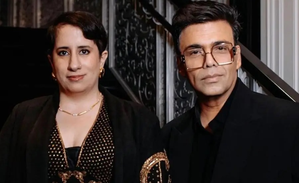 Karan Johar calls Manish Malhotra, ‘Man of the moment’ as latter creates stunning Oscar outfit for Guneet Monga Kapoor | Karan Johar calls Manish Malhotra, ‘Man of the moment’ as latter creates stunning Oscar outfit for Guneet Monga Kapoor Karan Johar calls Manish Malhotra, ‘Man of the moment’ as latter creates stunning Oscar outfit for Guneet Monga Kapoor | Karan Johar calls Manish Malhotra, ‘Man of the moment’ as latter creates stunning Oscar outfit for Guneet Monga Kapoor