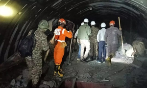 Telangana tunnel accident: Rescue operation continues on ninth day | Telangana tunnel accident: Rescue operation continues on ninth day Telangana tunnel accident: Rescue operation continues on ninth day | Telangana tunnel accident: Rescue operation continues on ninth day