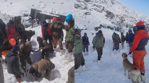 Chamoli avalanche: Death toll climbs to 7; rescue ops for one remaining worker underway | Chamoli avalanche: Death toll climbs to 7; rescue ops for one remaining worker underway Chamoli avalanche: Death toll climbs to 7; rescue ops for one remaining worker underway | Chamoli avalanche: Death toll climbs to 7; rescue ops for one remaining worker underway