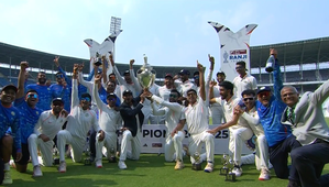 Ranji Trophy: Vidarbha crowned champions by virtue of first-innings lead against Kerala | Ranji Trophy: Vidarbha crowned champions by virtue of first-innings lead against Kerala