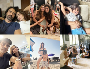 Gabriella Demetriades shares 'little moments in the chaos' with beau Arjun Rampal | Gabriella Demetriades shares 'little moments in the chaos' with beau Arjun Rampal Gabriella Demetriades shares 'little moments in the chaos' with beau Arjun Rampal | Gabriella Demetriades shares 'little moments in the chaos' with beau Arjun Rampal