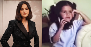When five year-old Selena Gomez discussed homework with her mom over the phone | When five year-old Selena Gomez discussed homework with her mom over the phone When five year-old Selena Gomez discussed homework with her mom over the phone | When five year-old Selena Gomez discussed homework with her mom over the phone