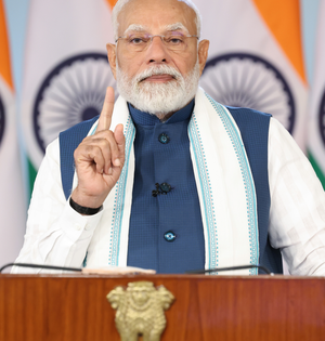 PM Modi urges India Inc to go for opportunities in global supply chains | PM Modi urges India Inc to go for opportunities in global supply chains PM Modi urges India Inc to go for opportunities in global supply chains | PM Modi urges India Inc to go for opportunities in global supply chains