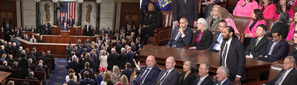 Democrats hold protests, walkout at Trump's speech; one is ousted | Democrats hold protests, walkout at Trump's speech; one is ousted Democrats hold protests, walkout at Trump's speech; one is ousted | Democrats hold protests, walkout at Trump's speech; one is ousted