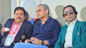 Champions Trophy: Rajeev Shukla watches semis in Lahore with PCB chair Naqvi | Champions Trophy: Rajeev Shukla watches semis in Lahore with PCB chair Naqvi Champions Trophy: Rajeev Shukla watches semis in Lahore with PCB chair Naqvi | Champions Trophy: Rajeev Shukla watches semis in Lahore with PCB chair Naqvi