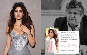 Here's what Janhvi Kapoor got as a b'day present from co-star Rohit Saraf | Here's what Janhvi Kapoor got as a b'day present from co-star Rohit Saraf