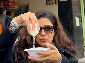Nimrat Kaur satisfies her sweet tooth with this childhood favorite sweet dish | Nimrat Kaur satisfies her sweet tooth with this childhood favorite sweet dish Nimrat Kaur satisfies her sweet tooth with this childhood favorite sweet dish | Nimrat Kaur satisfies her sweet tooth with this childhood favorite sweet dish